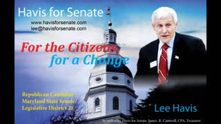 Lee Havis, Republican candidate, Maryland State Senate