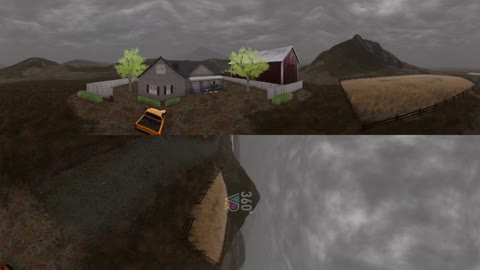 VR EXTREME TORNADO SIZE Natural Disaster 360 Comparison
