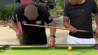 Funny billiard video haha