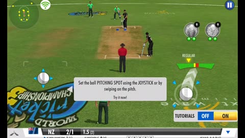 World Cricket Championship 3 Gameplay - NZ vs Pak (iOS Android) Urdu/Hindi