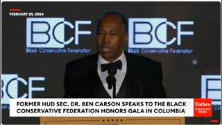 Dr. Ben Carson to Black Conservative Group