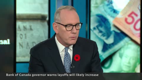 Tough months ahead before economy improves - Bank of Canada governor