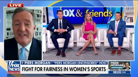 Piers Morgan calls on female politicians to stand up for women's sports: 'Stop this woke nonsense'