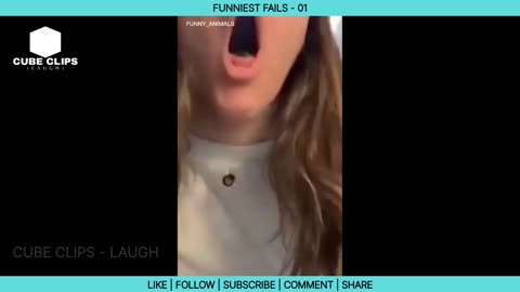 Funniest Fails - 01 | Funny Video | Cube Clips - Laugh