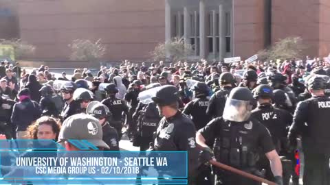 AntiFa Attack Proud Boys At University Of Washington Free Speech Rally And Lose Yet Again