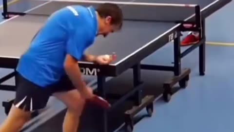 funny table tennis game