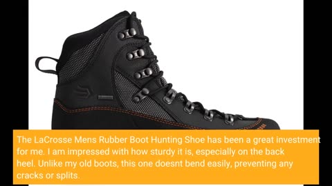 Customer Comments: LaCrosse Men's Rubber Boot Hunting Shoe