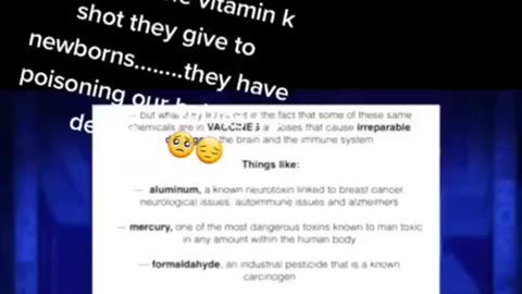 VITAMIN K SHOTS ARE THE JUST THE START: POISONING INFANTS WITH TOXIC HEAVY METALS