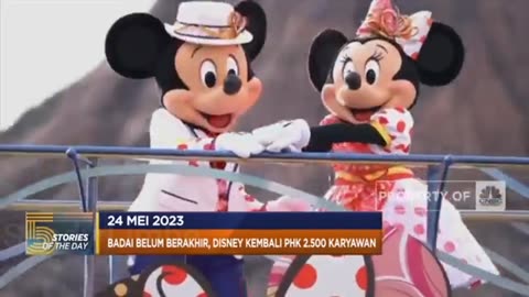 Perusahaan Disney PHK Gelombang Ketiga 2.500 Karyawan