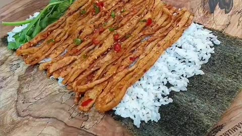 Spicy Fish Cake Gimbap