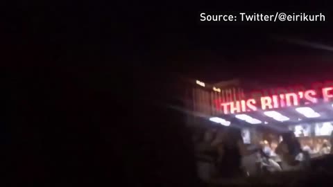 Las Vegas shooting Social media videos capture chaos on the ground (Warning Disturbing content)