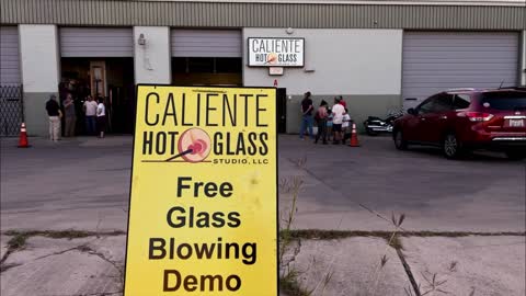Caliente Hot Glass - Glass Blowing Demo