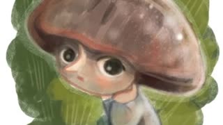 Drawing a mushroom gnome