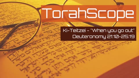 TorahScope Ki-Teitzei - Deuteronomy 21:10-25:19