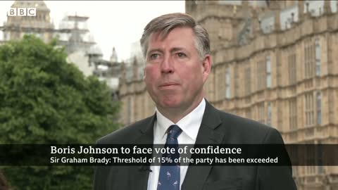 UK Prime Minister Boris Johnson to face vote on leadership