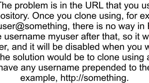 Git Spring tools suits Unable to edit username in popup