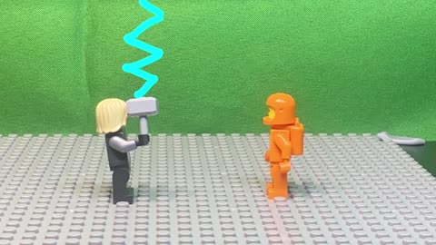 Thor Vs Orange Spaceman