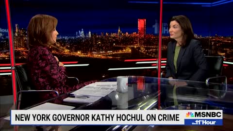 MSNBC is calling out Democrat Kathy Hochul