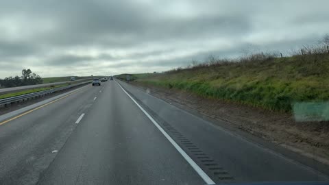 Trucking I-5 southbound