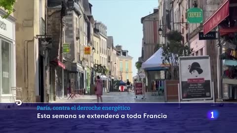 FRANCIA: MULTAS a locales con AIRE ACONDICIONADO y PUERTA ABIERTA en PARÍS | RTVE