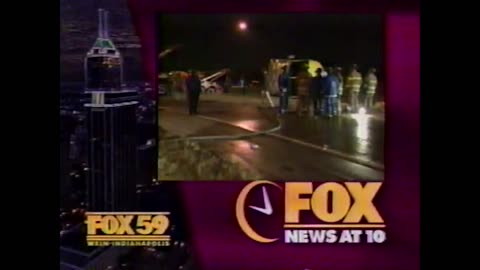 November 18, 1995 - WXIN 59 Indianapolis News Promos