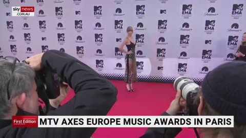 Sky News Australia - MTV axes Europe Music Awards 2023 in Paris amid Israel-Gaza crisis