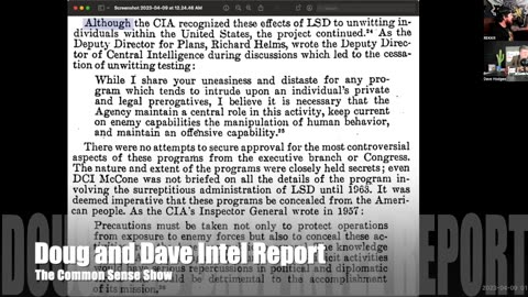 Intel Report-Was this Another MKUltra mass killer?