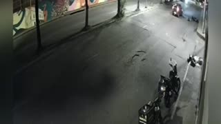 Accidente motociclista en Cabecera