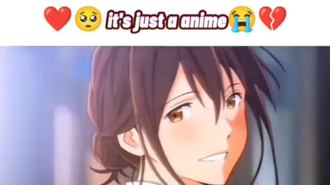Its just anime 💔