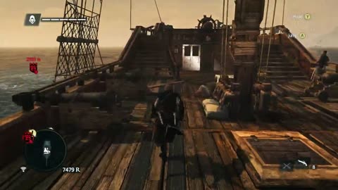 Assassin's Creed IV Black Flag Capturing a Man 'O' War without ship taking damage