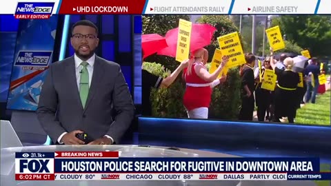 Houston manhunt_ Escaped fugitive holds prosecutor at knifepoint _ LiveNOW from FOX