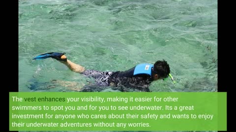 Real Feedback: Rrtizan Snorkel Vest, Adults Portable Inflatable Swim Vest Jackets for Snorkelin...