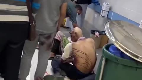 Nemocnice v Gaze po izraelských úderech