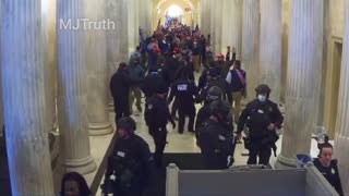 January 6 - Capitol Police Escorting Deadly Insurrectionists Inside