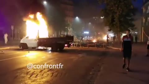Fourth night of unrest in France: