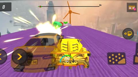Impossible Car Stunts - Ramp Car Racing - Car Racing Game 3D - Gaming aadii - Android Gameplay