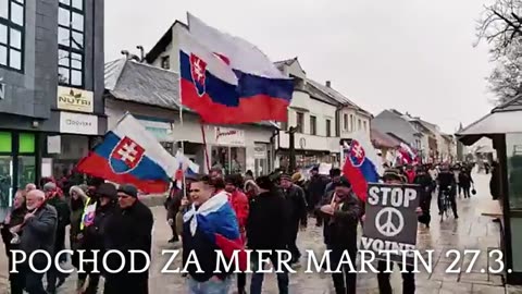 Pochod za Mier - Martin