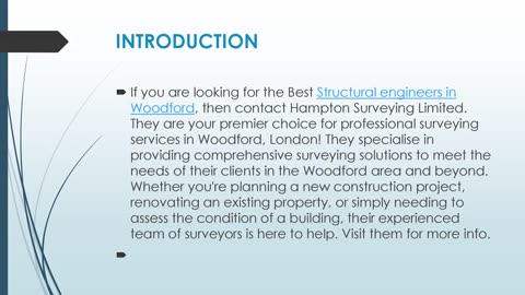 Best Structural engineers in Woodford.