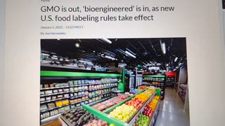 Read your food labels.. bioengineered a no...