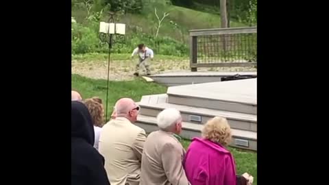 Kids add some comedy to a wedding! - Ring Bearer Fails