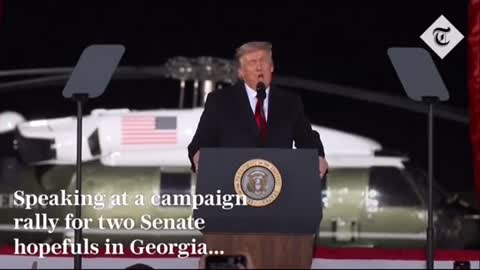 TrumpCouldn'tBelieve That he Lost in Georgia