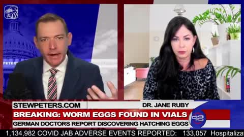 AlbertaTV: Stew Peters & Dr. Jane Ruby - Parasite Eggs Discovered In Covid Vaccine