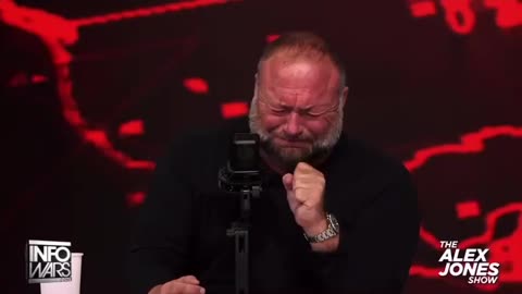 Alex Jones breaks down in tears