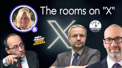 🔴 "The Rooms on X" - Patrizia Rametta con Alessandro Panza, Alberto Bagnai, Claudio Borghi (21.5.24)