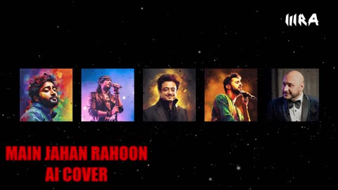 Main Jahaan Rahoon | AI Cover | Arijit x Atif x Jubin x B Praak x Adnan | Yasser Desai | DJ MRA