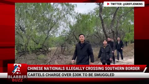 Chinese Nationals Illegally Crossing Southern Border