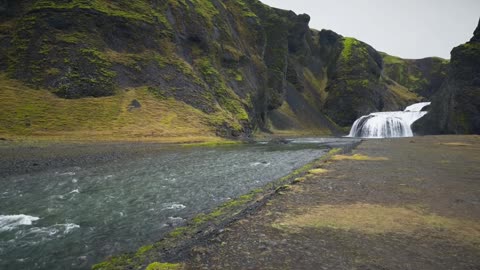 1 minute relaxing video with nature minute with nature/Flowing River