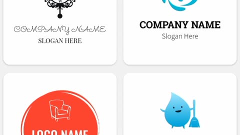Create a logo for using the logo makker app