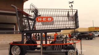 New HEB Opening Giant Drag Cart!!!