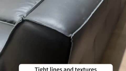 italian style genuine Leather sofa